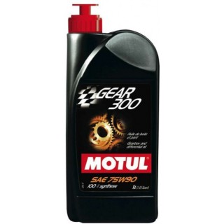 le magasin des pilotes : Motul Gear 300 1L 75W90 Huile pour Boite de Vitesses