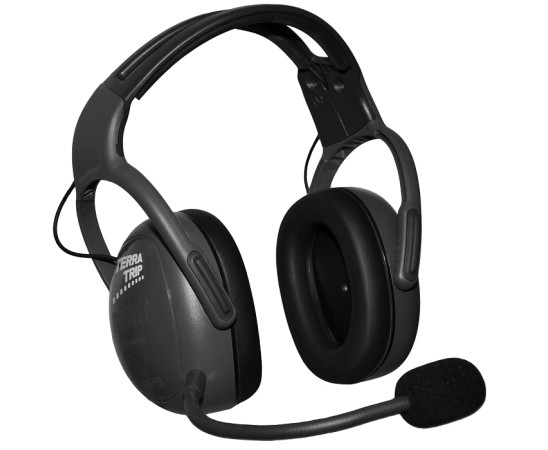 le magasin des pilotes : Casque de liaison TERRATRIP Clubman pilote droit