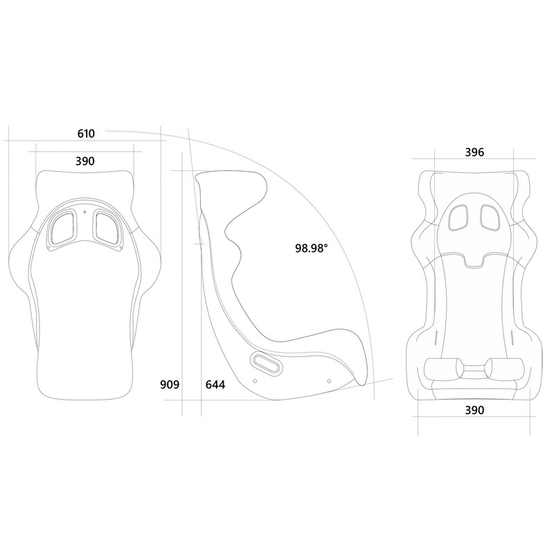 le magasin des pilotes : BAQUET FIA ATECH EXTREME S2